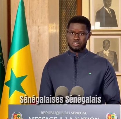 Dimaye Faye (adresse à la nation Jan 2026)1