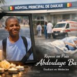 Abdoulaye Bâ, étudiant tué à l'UCAD