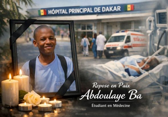 Abdoulaye Bâ, étudiant tué à l'UCAD